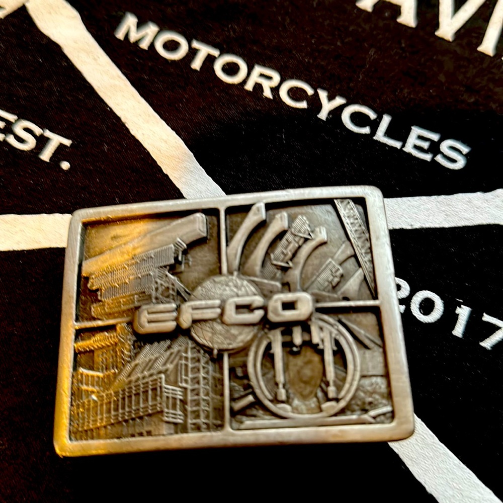 Efco belt buckle